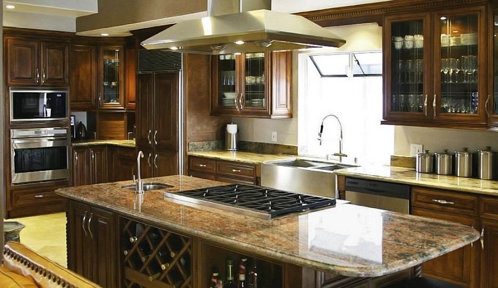Kitchen Cabinets by Erva Stone & Design Fabricates at Fairfax, VA